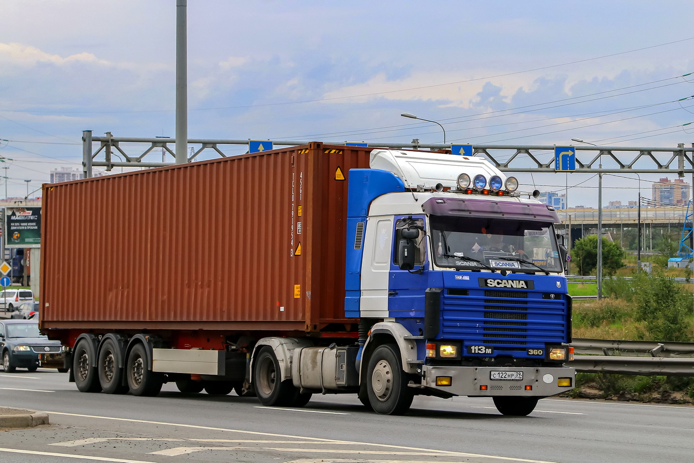 Калининградская область, № С 122 НР 39 — Scania (II) R113M
