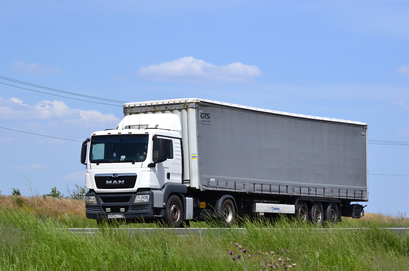 Волгоградская область, № Е 411 КС 134 — MAN TGS 18.400