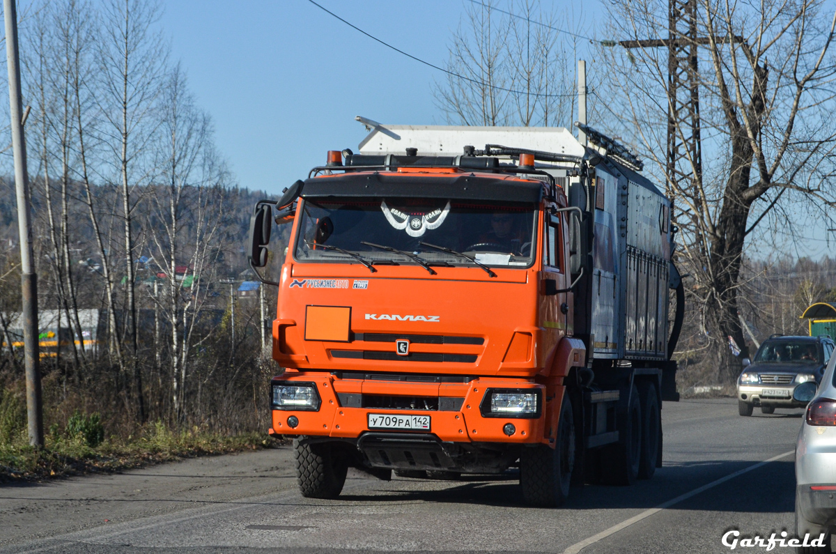 Кемеровская область, № У 709 РА 142 — КамАЗ-6520-B5(49)