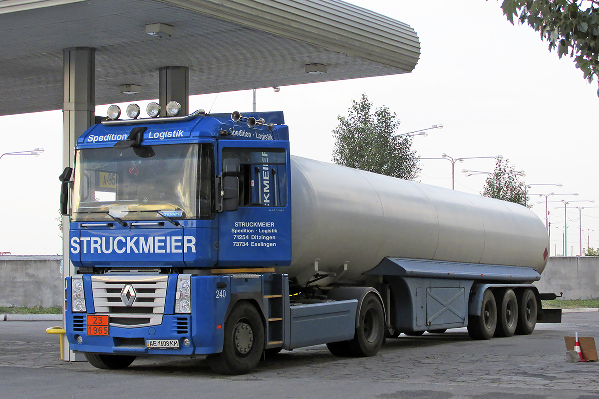 Днепропетровская область, № АЕ 1608 КМ — Renault Magnum ('2005)