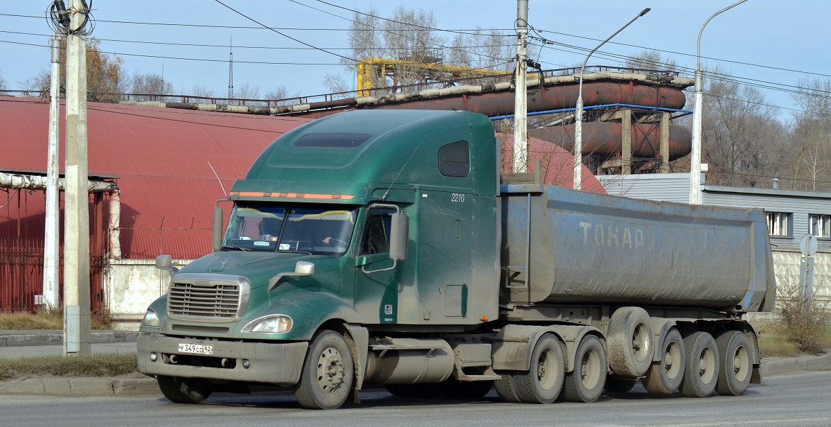 Кемеровская область, № У 349 СО 42 — Freightliner Columbia
