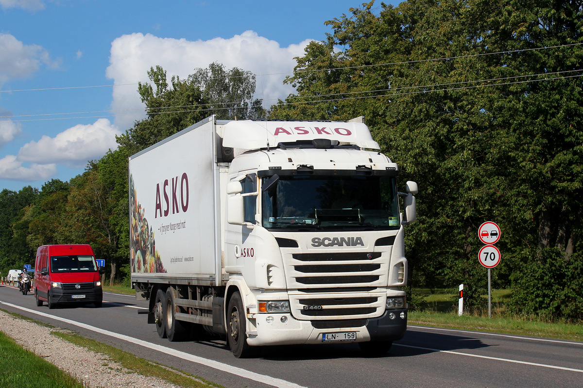 Латвия, № LN-159 — Scania ('2013) G440