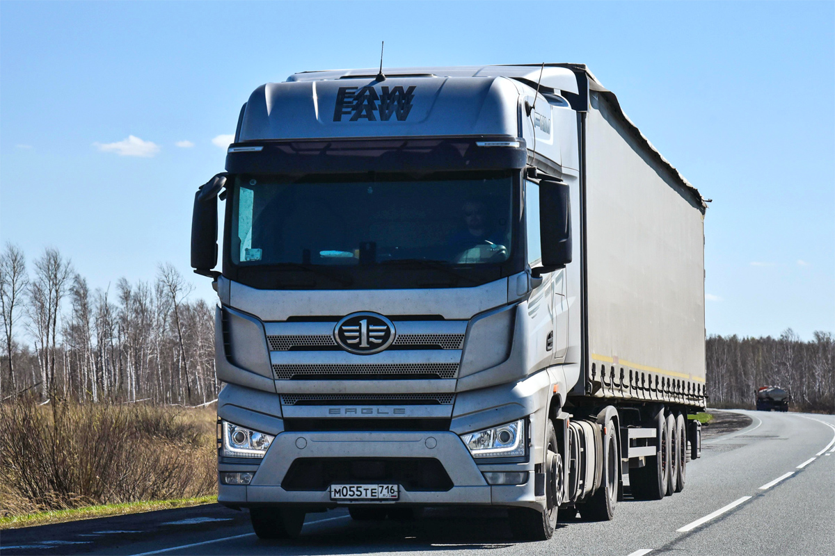 Татарстан, № М 055 ТЕ 716 — FAW J7 Eagle CA4180