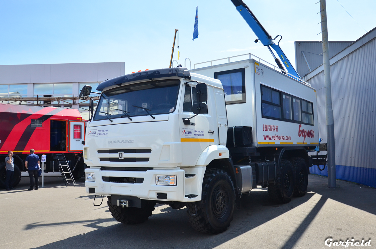 Кемеровская область, № (42) Б/Н 0058 — КамАЗ-43118 (общая модель); Кемеровская область — Автомобили без номеров; Кемеровская область — Новые автомобили; Кемеровская область — Уголь России и Майнинг 2019