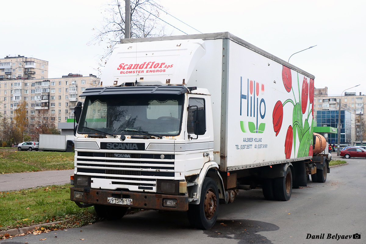 Санкт-Петербург, № О 915 НВ 178 — Scania (II) P82M