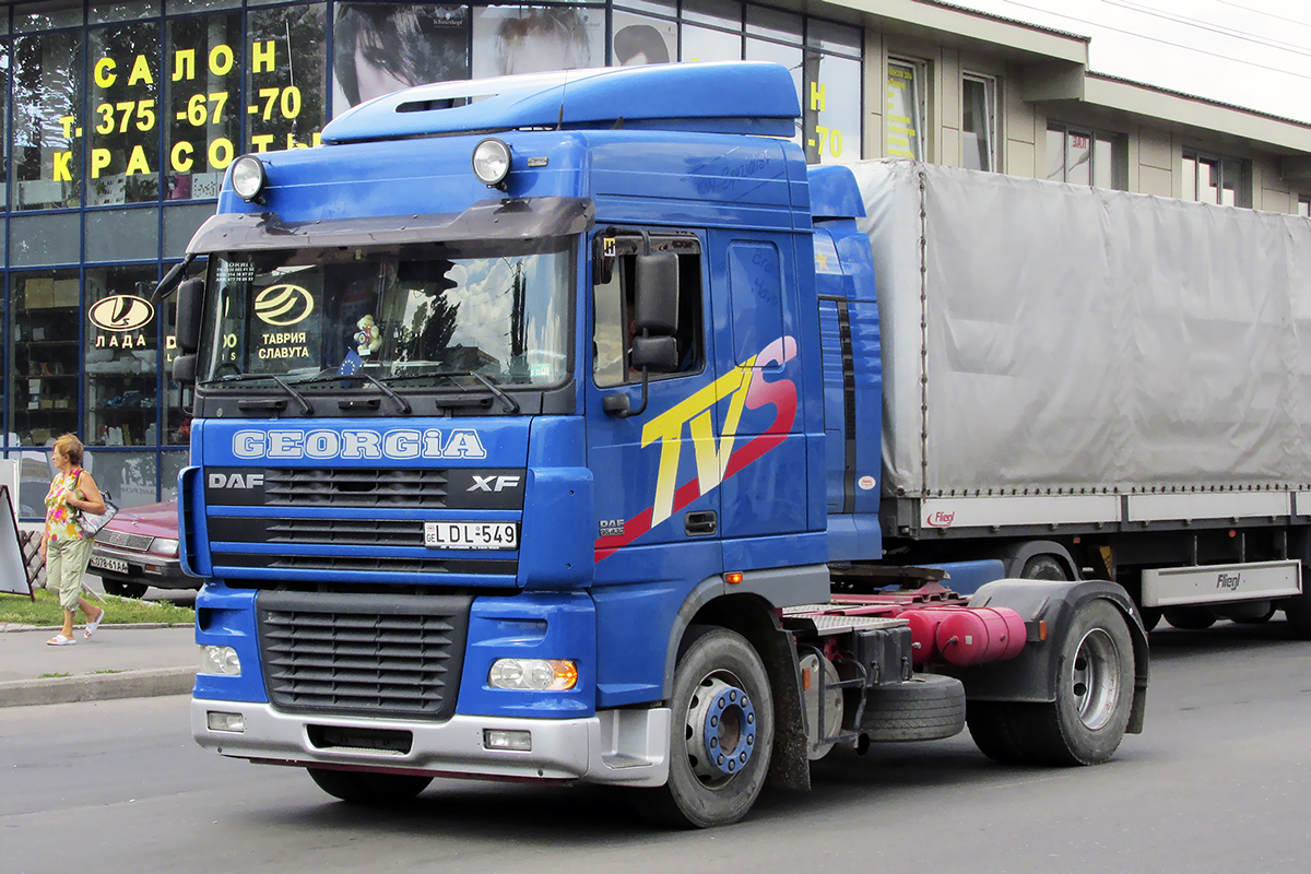 Грузия, № LDL-549 — DAF XF95 FT