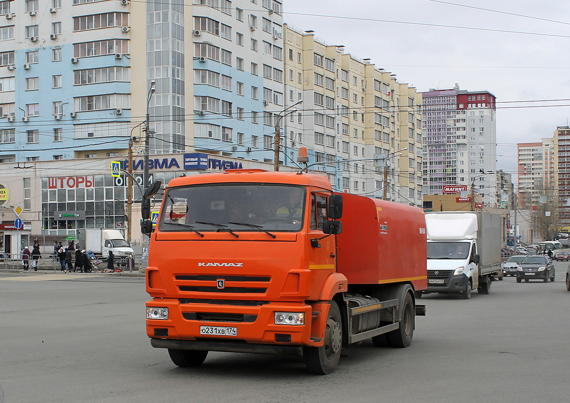 Челябинская область, № О 231 ХВ 174 — КамАЗ-43253 (общая модель)