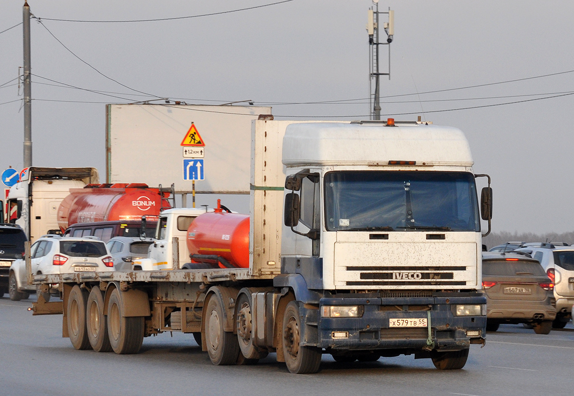 Омская область, № Х 579 ТВ 55 — IVECO EuroTech