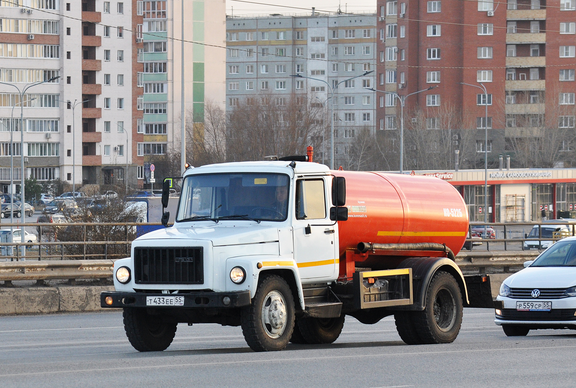 Омская область, № Т 433 ЕЕ 55 — ГАЗ-3309