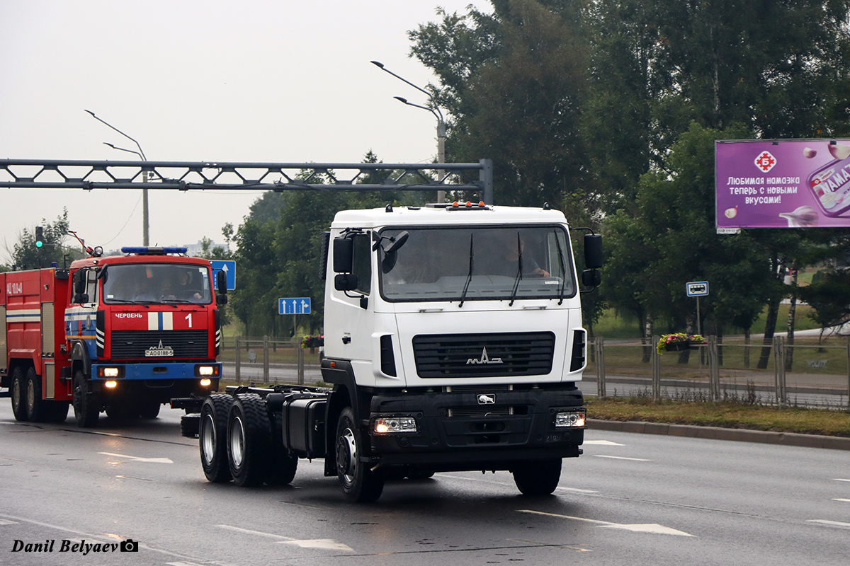 Минск, № (BY-7) Б/Н 0376 — МАЗ (общая модель); Минск — Новые автомобили МАЗ; Минск — Автомобили без номеров