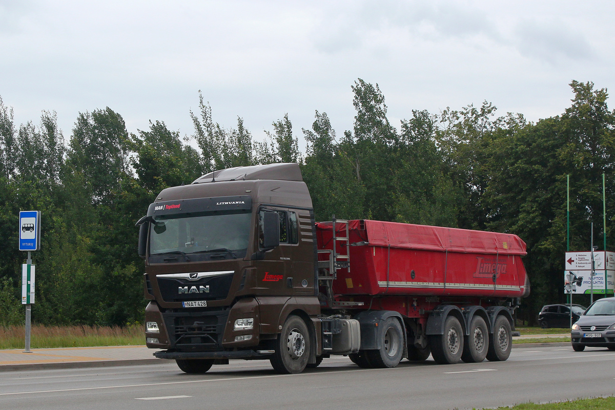 Литва, № NAT 428 — MAN TGX ('2016) 18.500