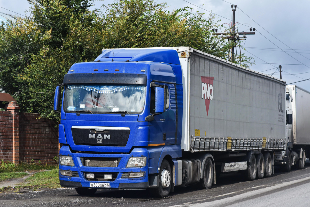 Кировская область, № В 368 ОВ 43 — MAN TGX ('2007) 18.440
