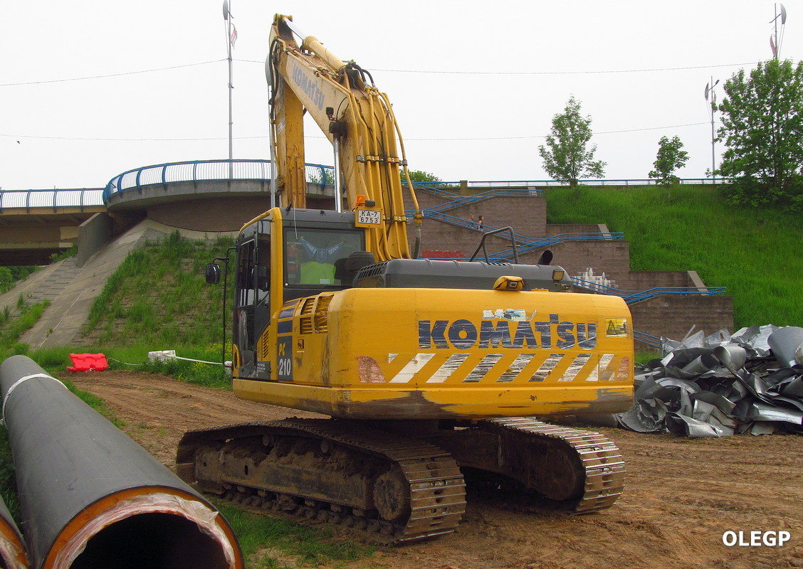 Витебская область, № КА-7 6753 — Komatsu PC210