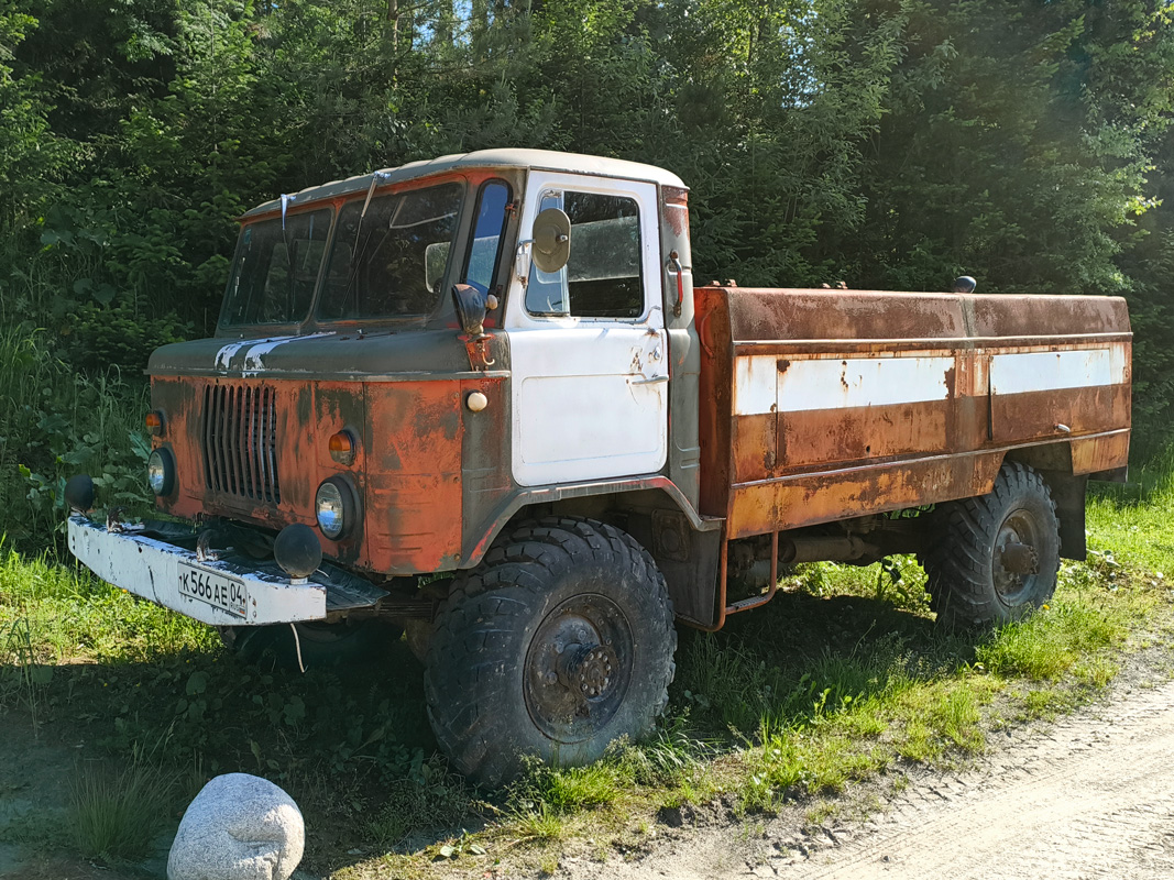Алтай, № К 566 АЕ 04 — ГАЗ-66-01