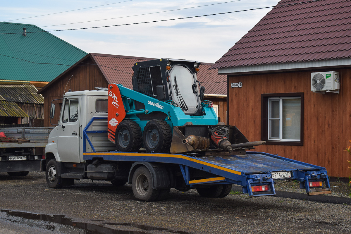 Алтайский край, № К 214 РЕ 122 — ЗИЛ-5301АО "Бычок"