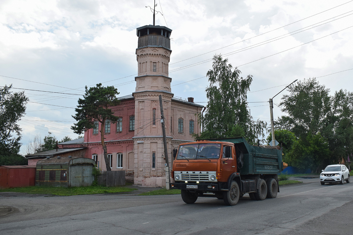 Алтайский край, № А 824 МО 122 — КамАЗ-5511