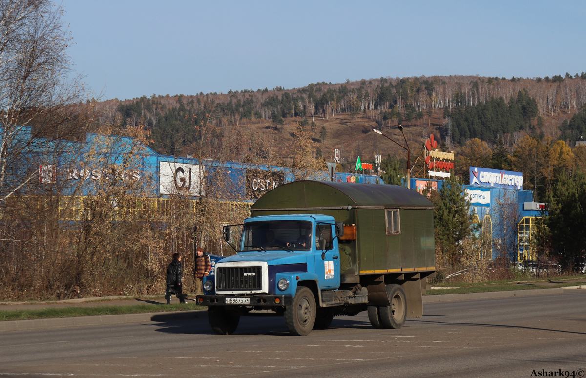 Красноярский край, № Н 586 АХ 24 — ГАЗ-3307