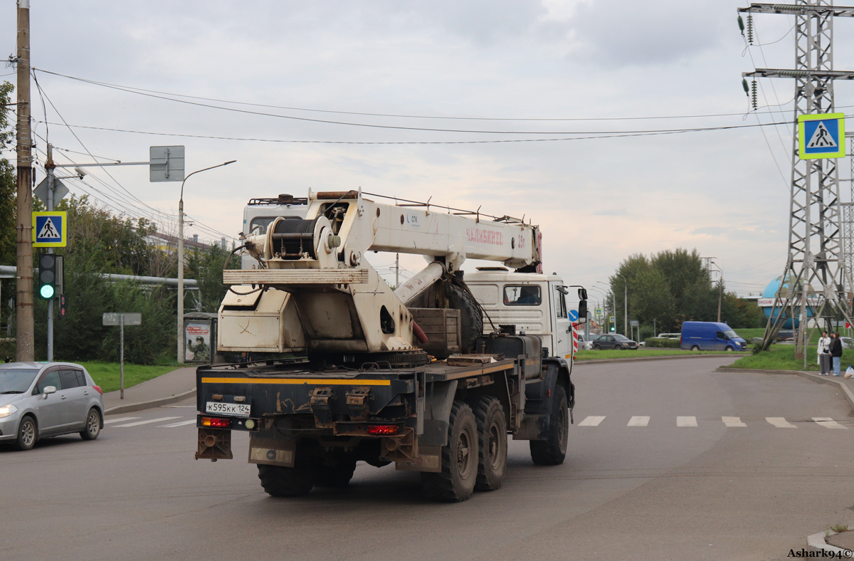 Красноярский край, № К 595 КК 124 — КамАЗ-43118-15 [43118R]