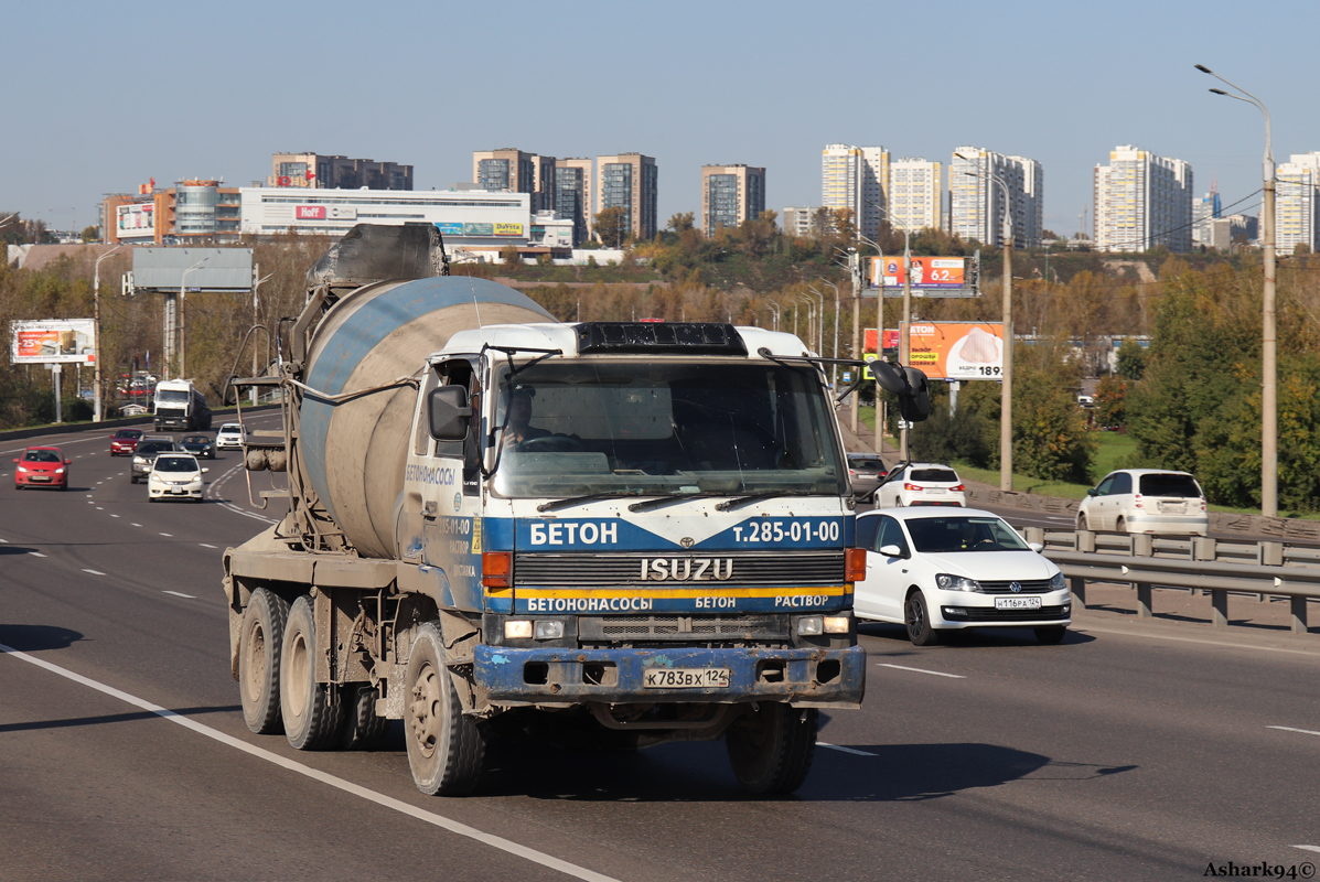Красноярский край, № К 783 ВХ 124 — Isuzu V340