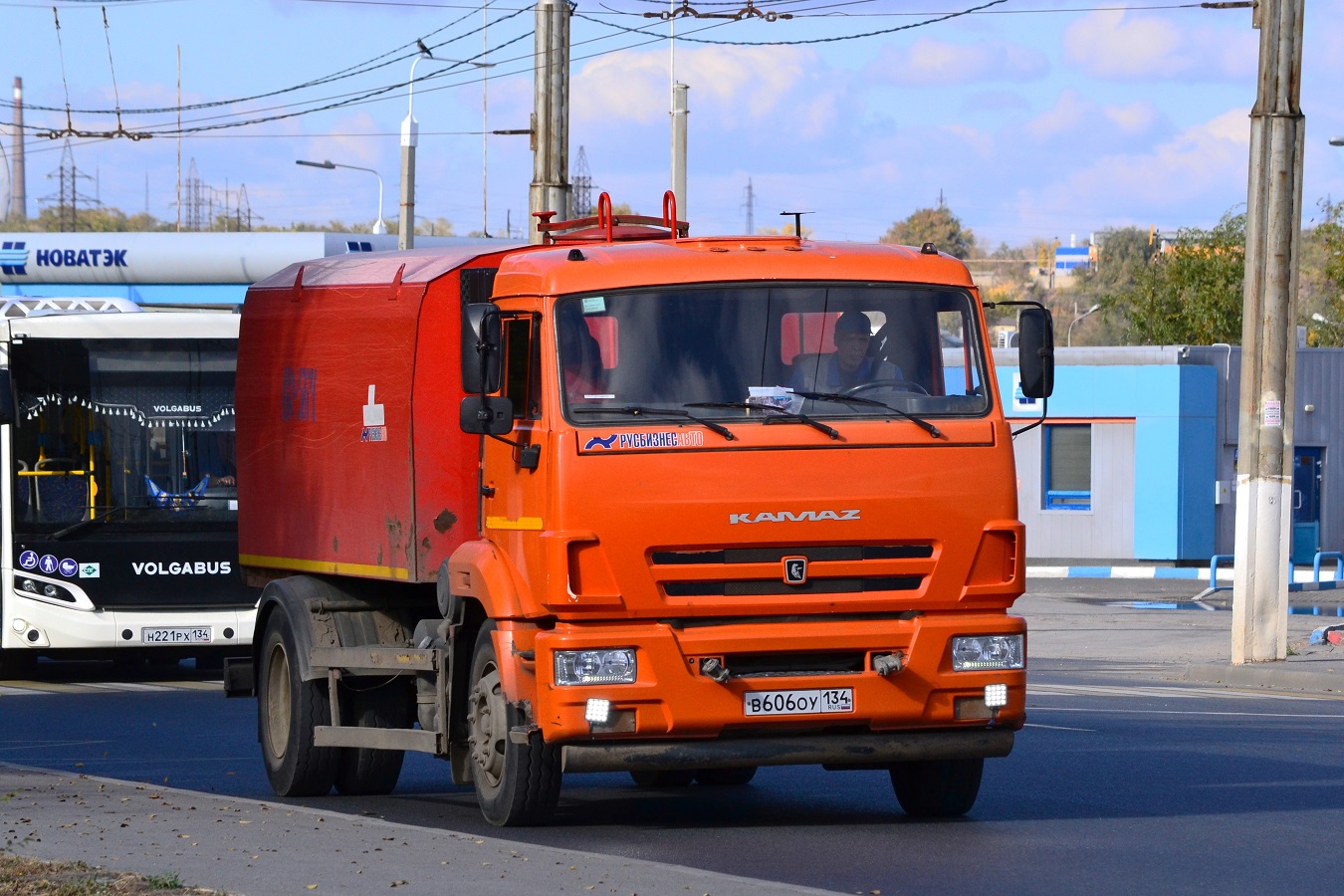 Волгоградская область, № В 606 ОУ 134 — КамАЗ-43253-R4(28)