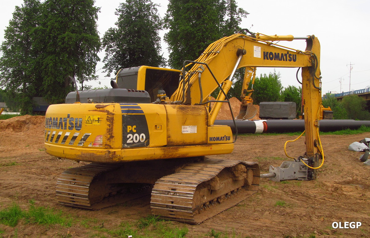 Витебская область, № КА-7 5780 — Komatsu PC200