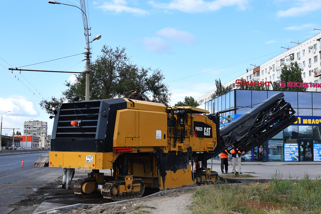 Волгоградская область, № 1147 ВМ 34 — Caterpillar PM620