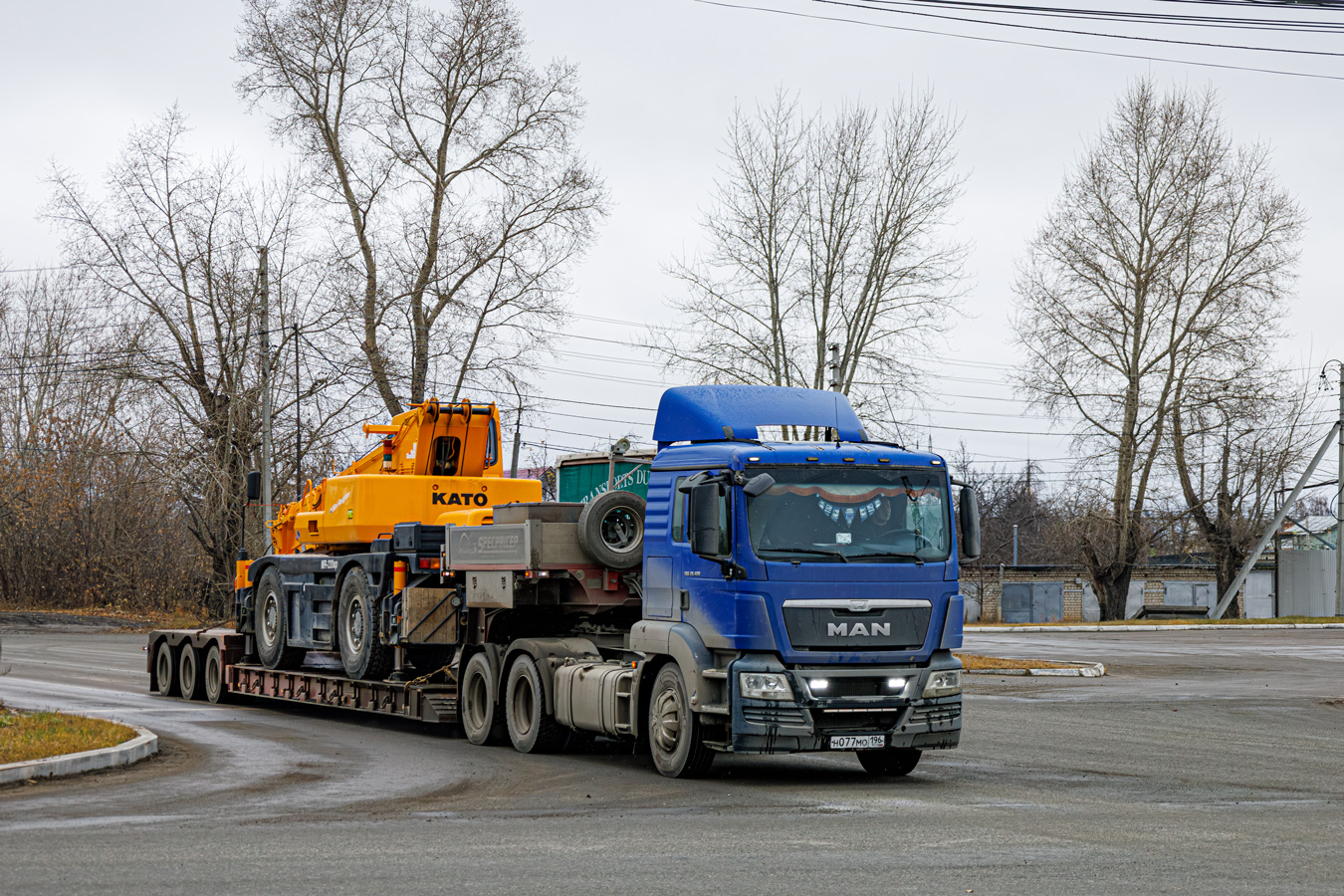 Свердловская область, № Н 077 МО 196 — MAN TGS 28.400