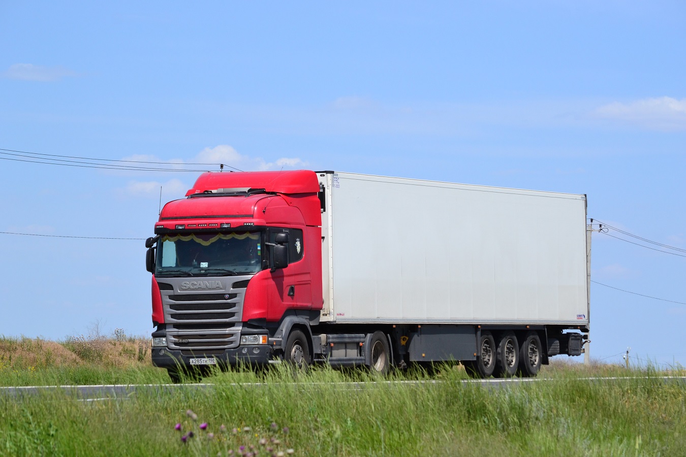 Санкт-Петербург, № А 285 ТК 198 — Scania ('2013) R440