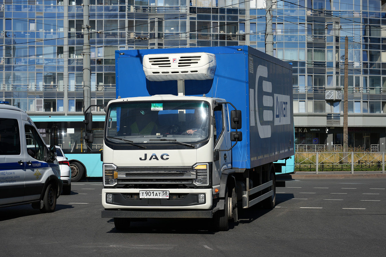 Пензенская область, № Т 901 АТ 58 — JAC N120X