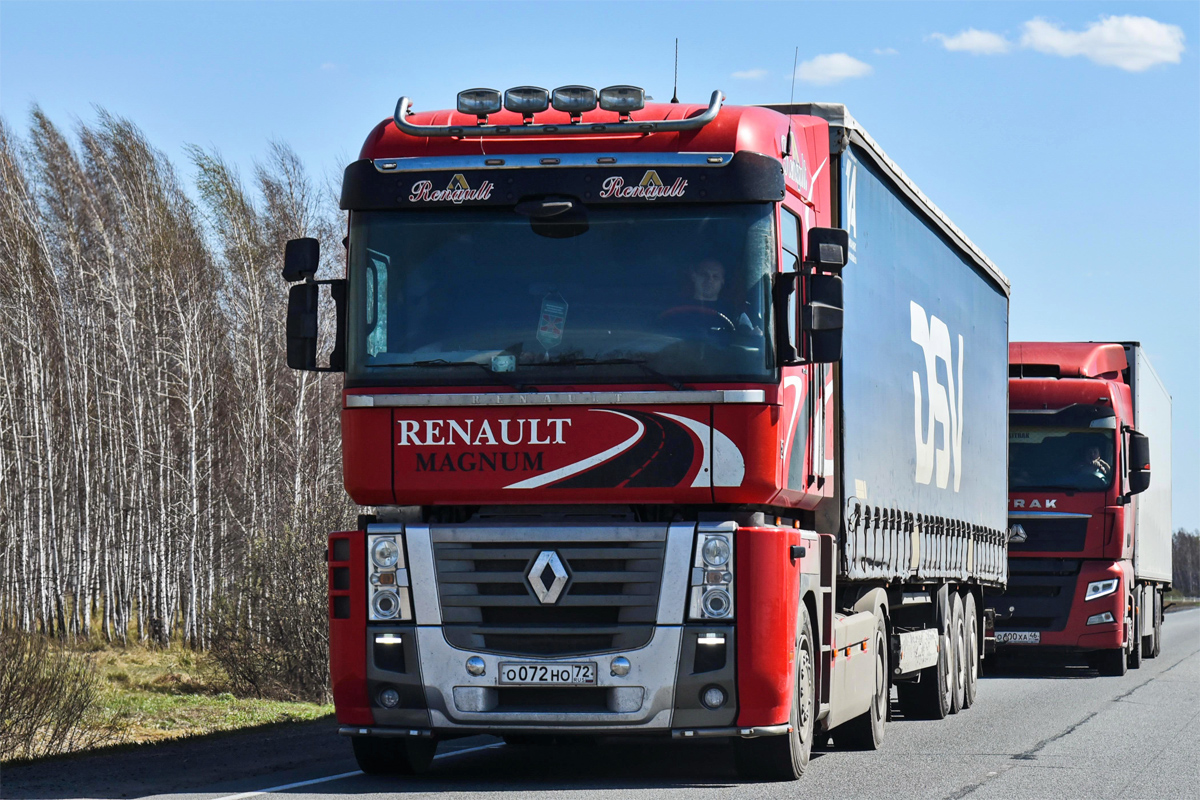 Тюменская область, № О 072 НО 72 — Renault Magnum ('2008)
