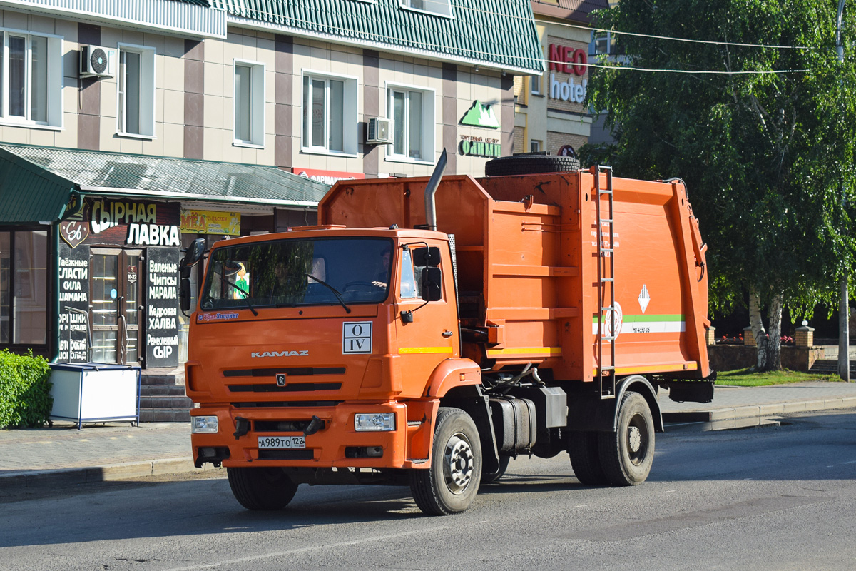 Алтайский край, № А 989 ТО 122 — КамАЗ-53605-A5(48)