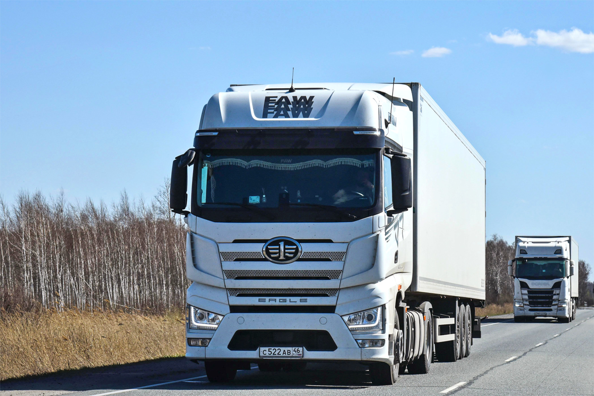 Курская область, № С 522 АВ 46 — FAW J7 Eagle CA4180