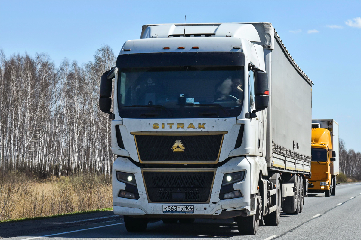 Саратовская область, № К 563 ТХ 164 — Sitrak C7H ZZ4186 MAX