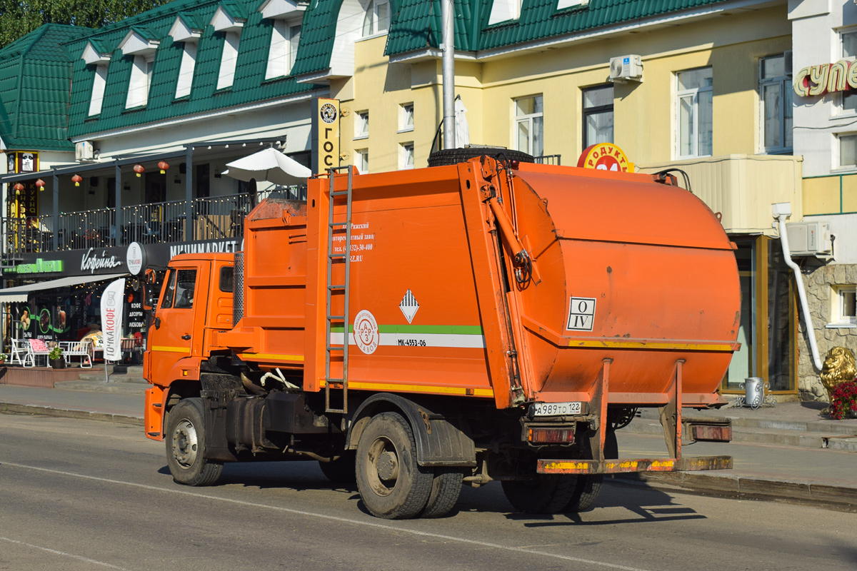 Алтайский край, № А 989 ТО 122 — КамАЗ-53605-A5(48)