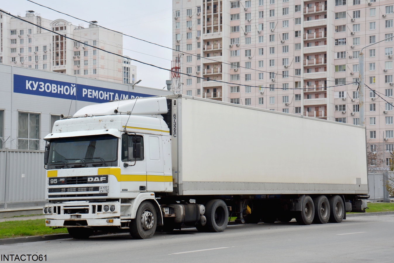 Северная Осетия, № Н 177 СХ 15 — DAF 95 FT