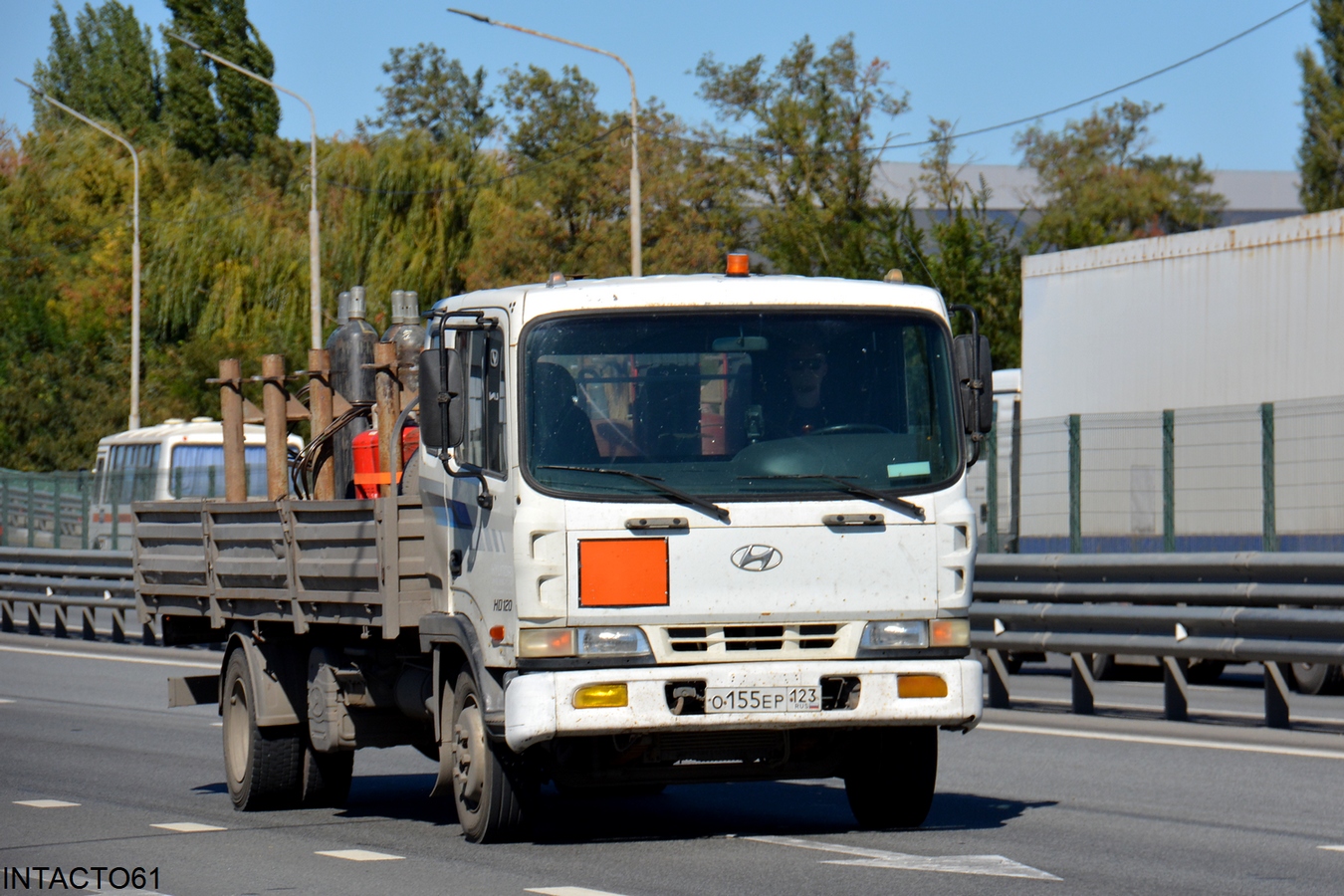 Краснодарский край, № О 155 ЕР 123 — Hyundai Super Medium HD120