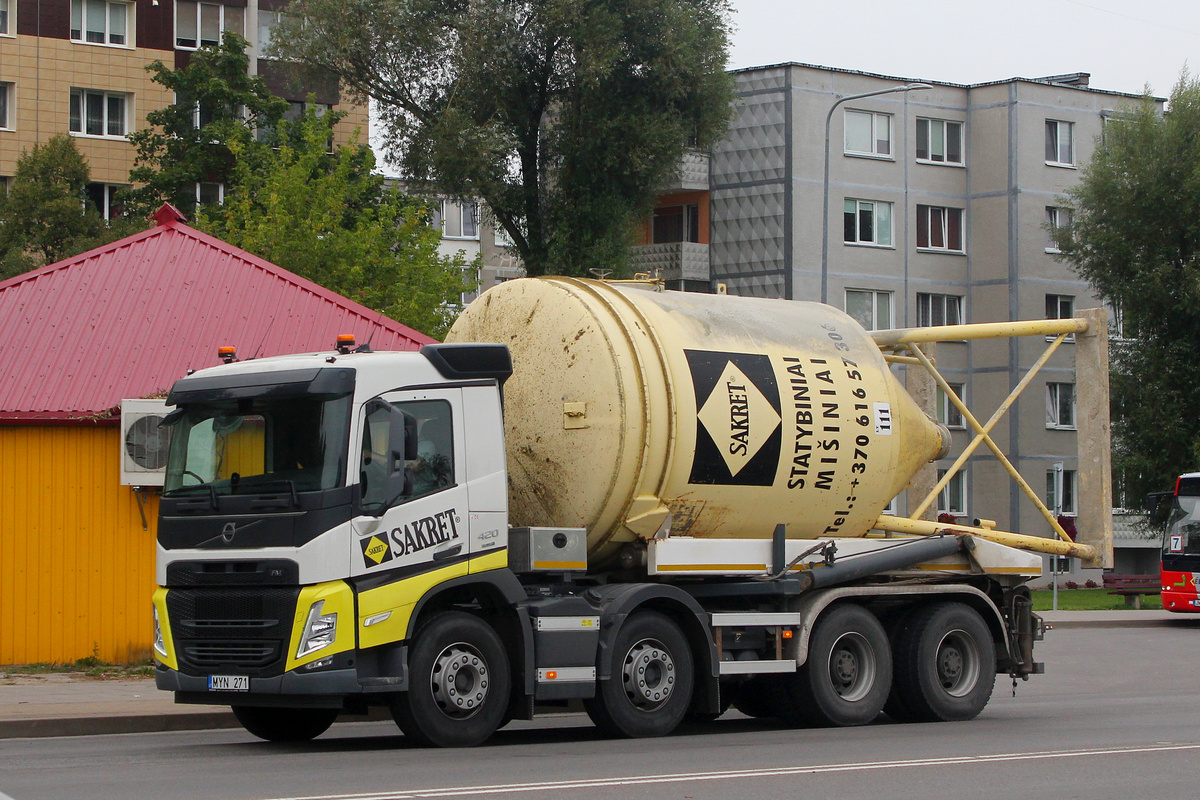 Литва, № MYN 271 — Volvo ('2020) FM-Series