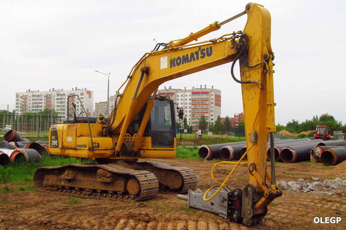 Витебская область, № КА-7 5780 — Komatsu PC200