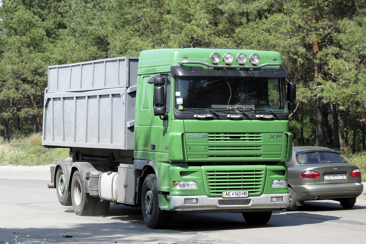 Днепропетровская область, № АЕ 4160 НВ — DAF XF95 FAR