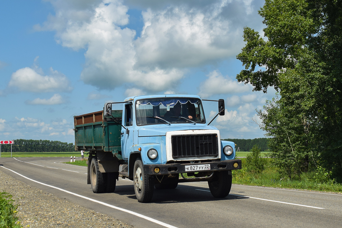 Алтайский край, № К 827 УУ 22 — ГАЗ-33073