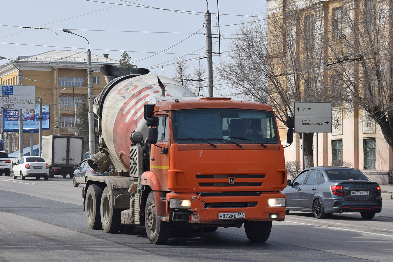 Волгоградская область, № Н 872 КВ 134 — КамАЗ-65115-A5(48)