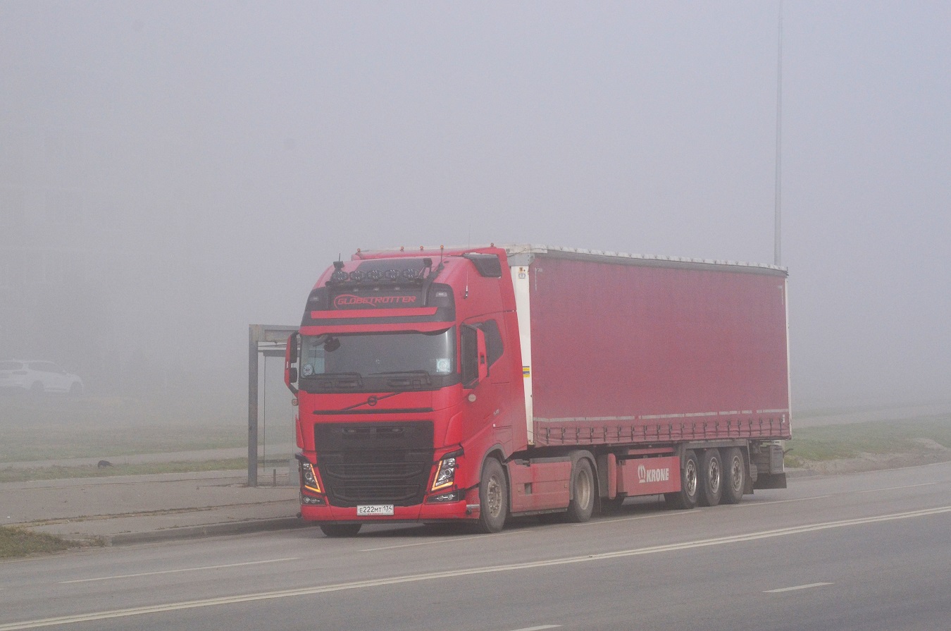 Волгоградская область, № Е 222 МТ 134 — Volvo ('2012) FH.460