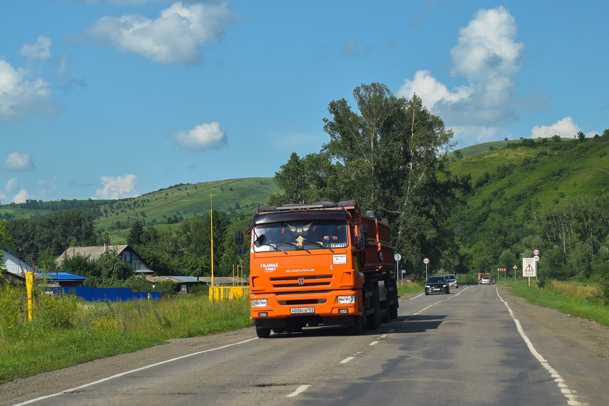 Алтайский край, № А 026 СВ 122 — КамАЗ-65115-50