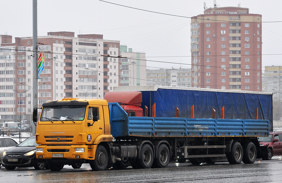 Омская область, № Х 944 ЕХ 55 — КамАЗ-65116-A5(48)