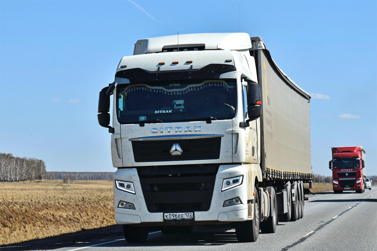 Алтайский край, № К 096 ЕЕ 122 — Sitrak C7H ZZ4186