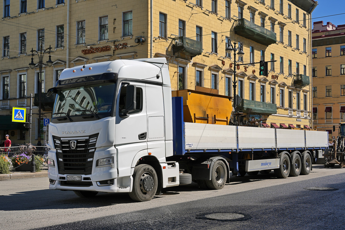 Санкт-Петербург, № К 055 ЕС 198 — КамАЗ-54901-92