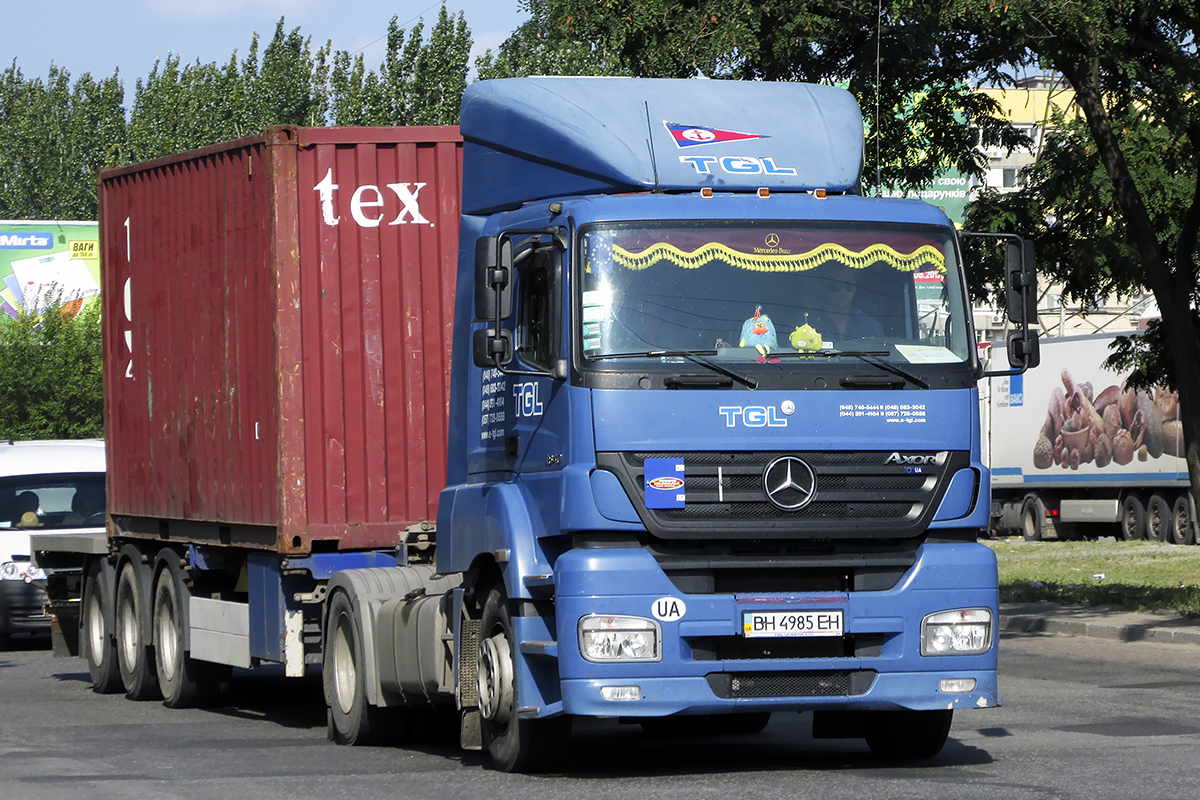 Одесская область, № ВН 4985 ЕН — Mercedes-Benz Axor 1840