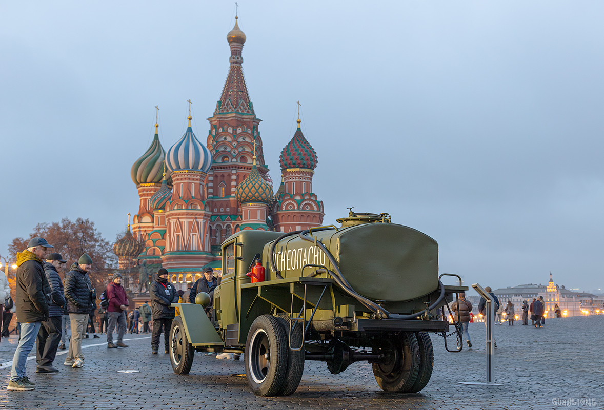 Москва, № (77) Б/Н 0210 — ГАЗ-ММ; Москва — Автомобили без номеров; Москва — Музей "Город живых историй" в честь годовщины парада 1941 года
