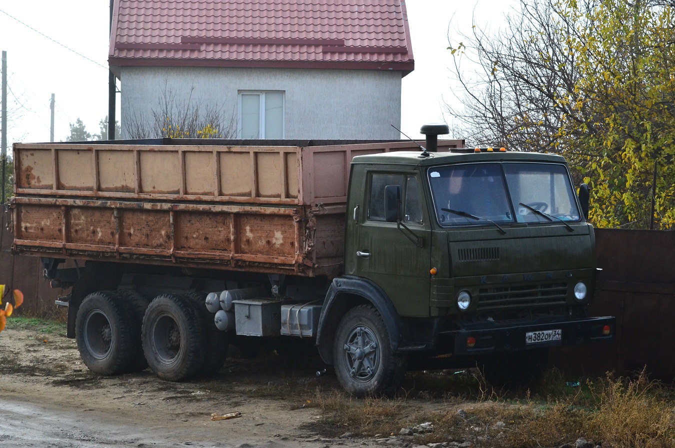Волгоградская область, № Н 382 ОУ 34 — КамАЗ-5320