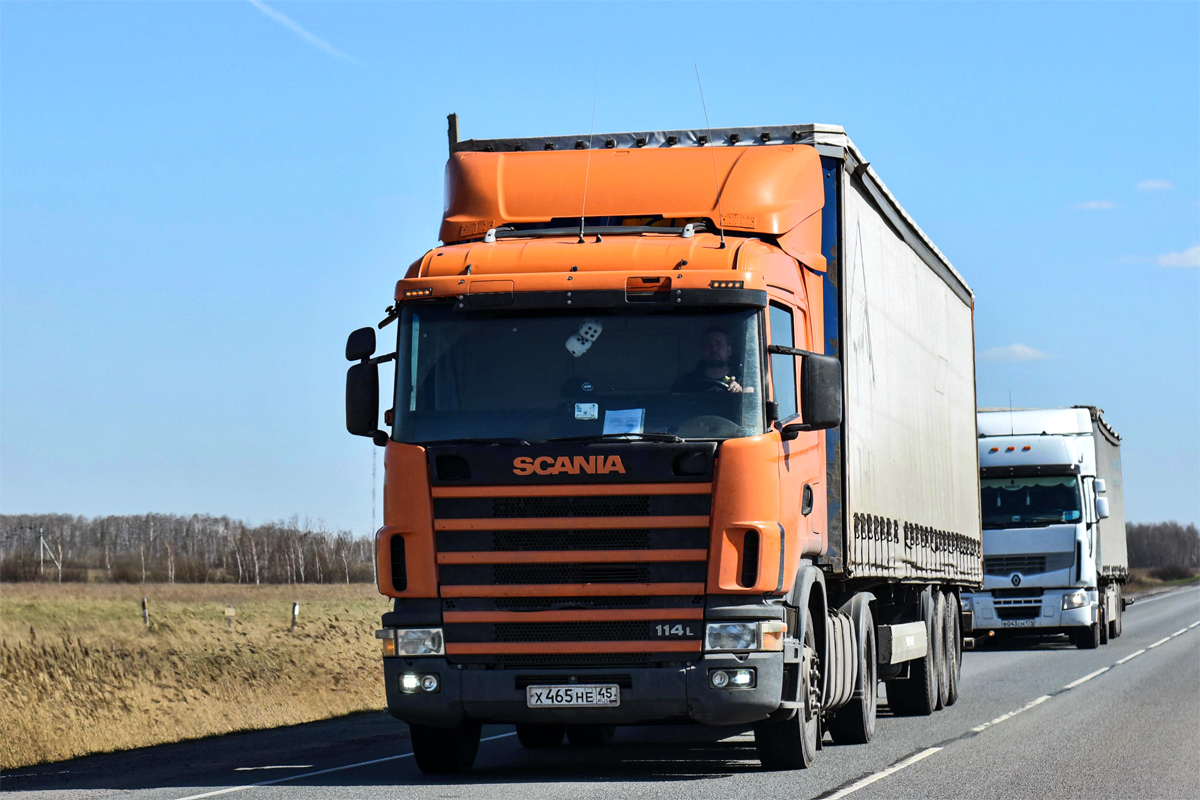 Курганская область, № Х 465 НЕ 45 — Scania ('1996) R114L